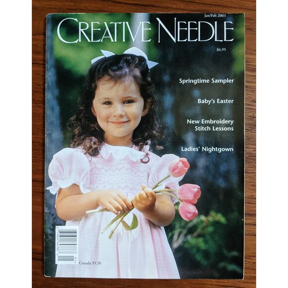 Creative Needle Magazine Jan/Feb 2003 Insert Intact - Picture 1 of 4